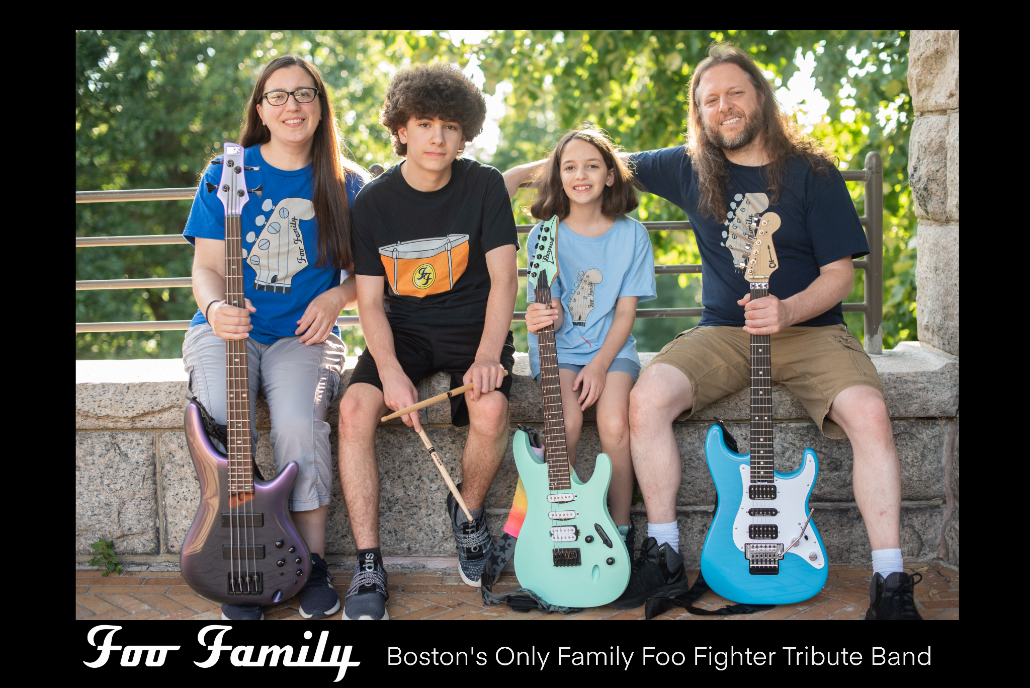 The Foo Family, Boston's only family Foo Fighter tribute band